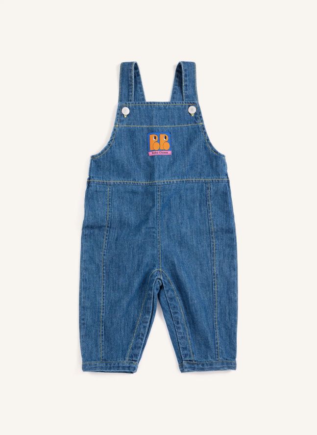 Salopette Denim Coton Bio | Bleu