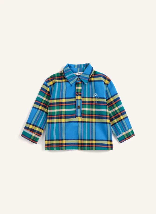 Chemise Carreaux | Bleu