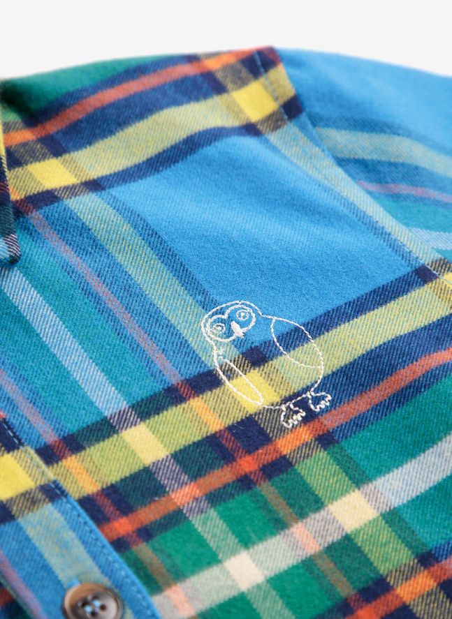 Chemise Carreaux | Bleu