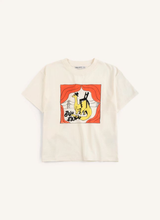 T-shirt Bobo Taxi Coton Bio | Ecru