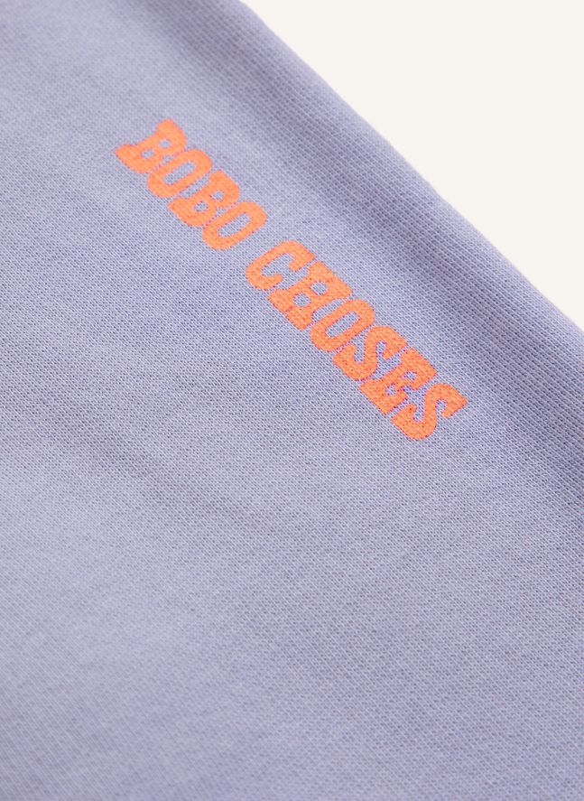 Jogger Ample Bobo Choses Coton Bio | Lavande