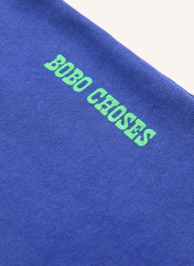 Jogger Ample Bobo Choses Coton Bio | Bleu marine