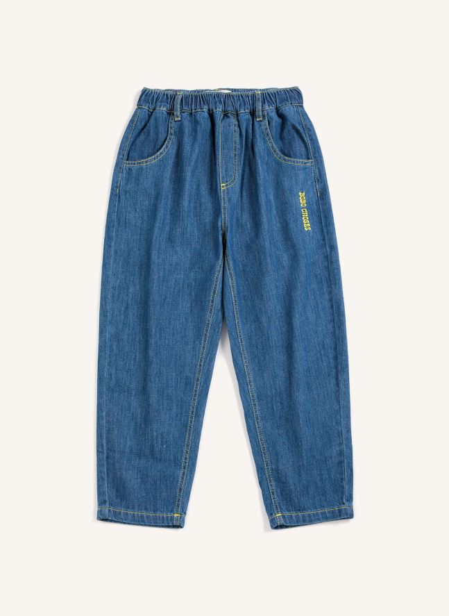 Jean Bobo Choses Coton Bio | Bleu