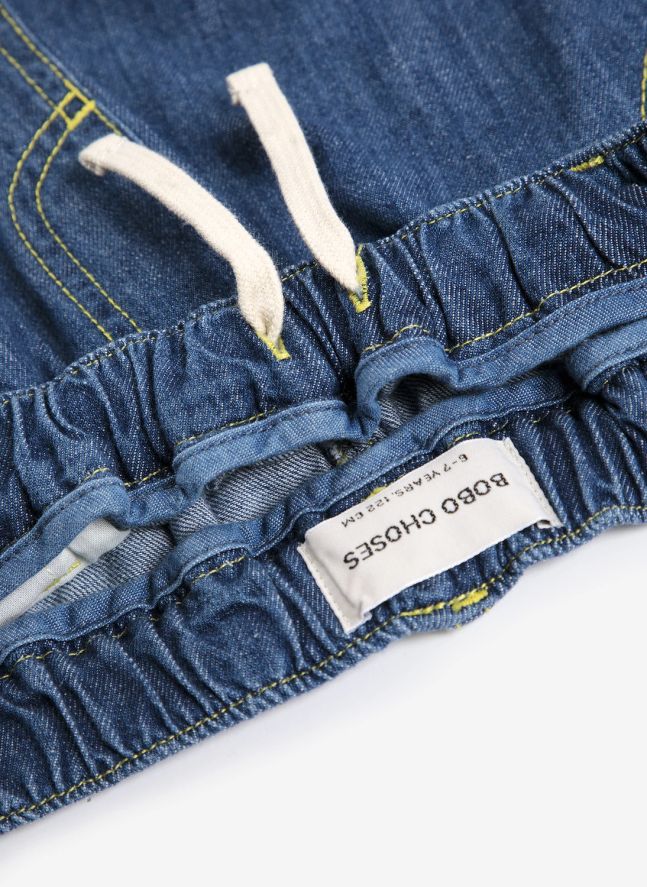 Jean Bobo Choses Coton Bio | Bleu