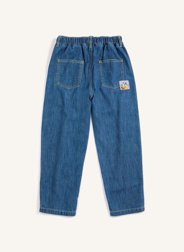 Jean Bobo Choses Coton Bio | Bleu