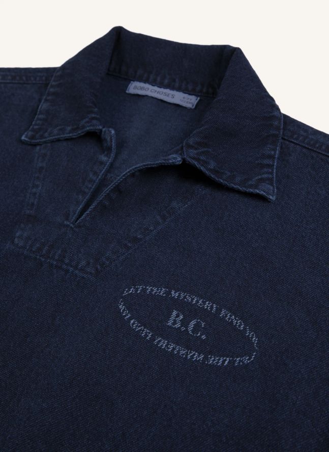 Robe B.C. Denim Coton Recyclé | Bleu foncé