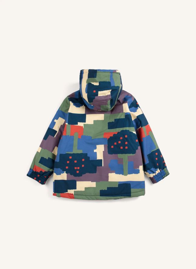 Veste de Ski Camouflage Fibres Recyclées | Kaki