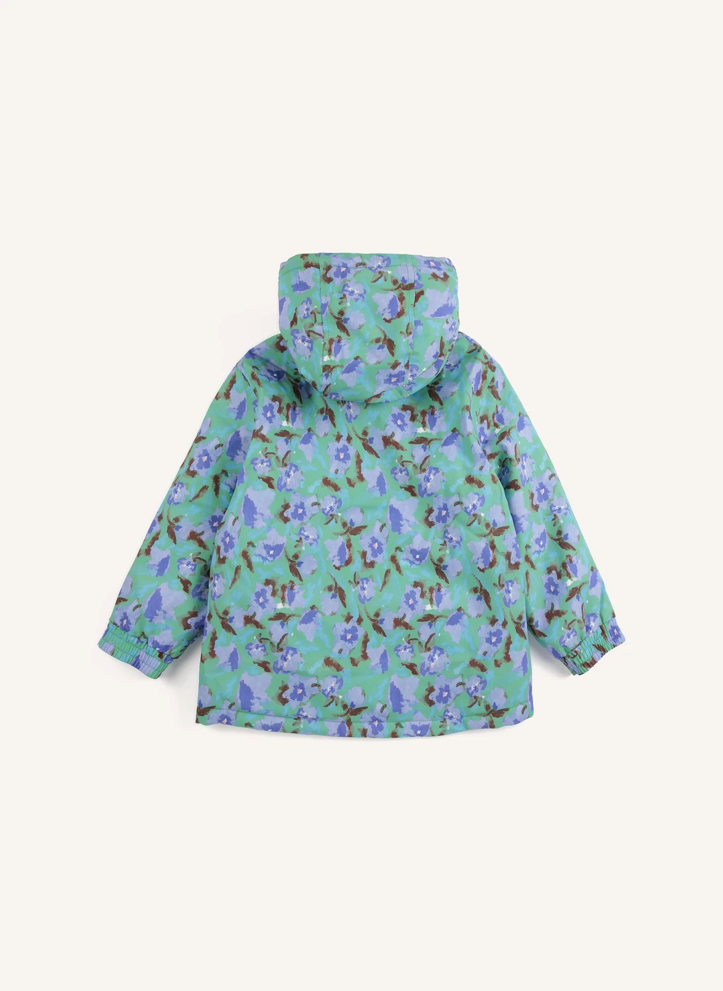 Veste de Ski Fleurie Fibres Recyclées | Turquoise- Image produit n°6