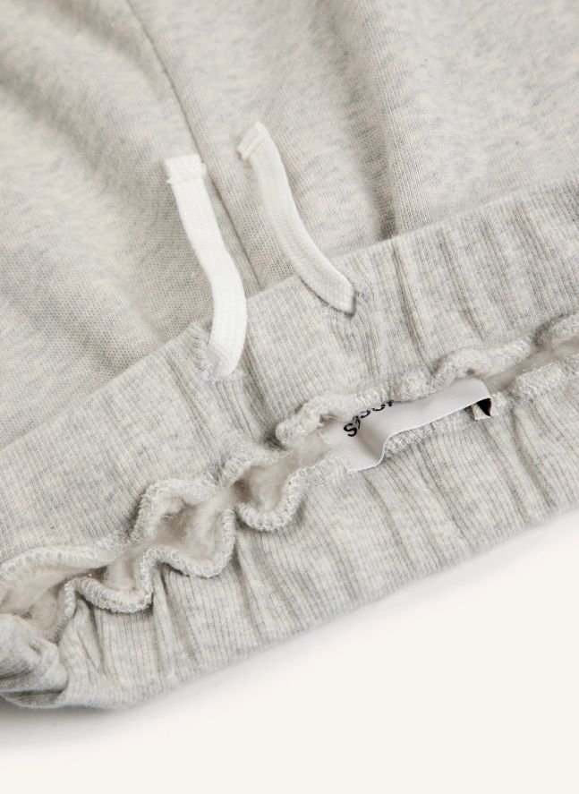 Jogger Ample Bobo Coton Bio | Gris chiné