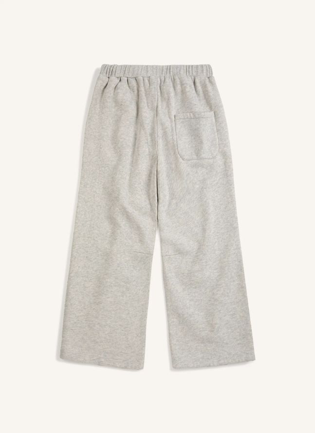 Jogger Ample Bobo Coton Bio | Gris chiné