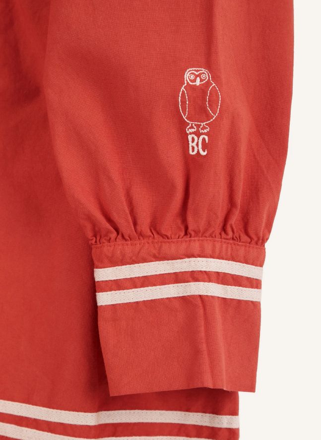 Robe Marin Coton Bio | Rouge