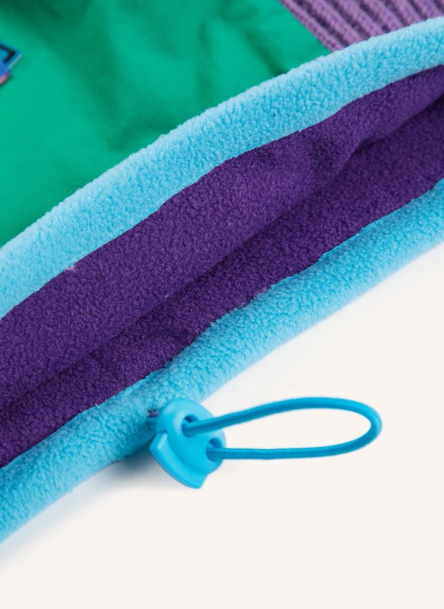 Tour de Cou Fibres Recyclées | Turquoise