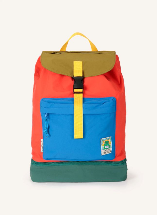 Sac à Dos Colorblock | Rouge