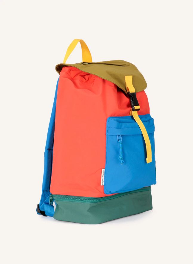 Sac à Dos Colorblock | Rouge