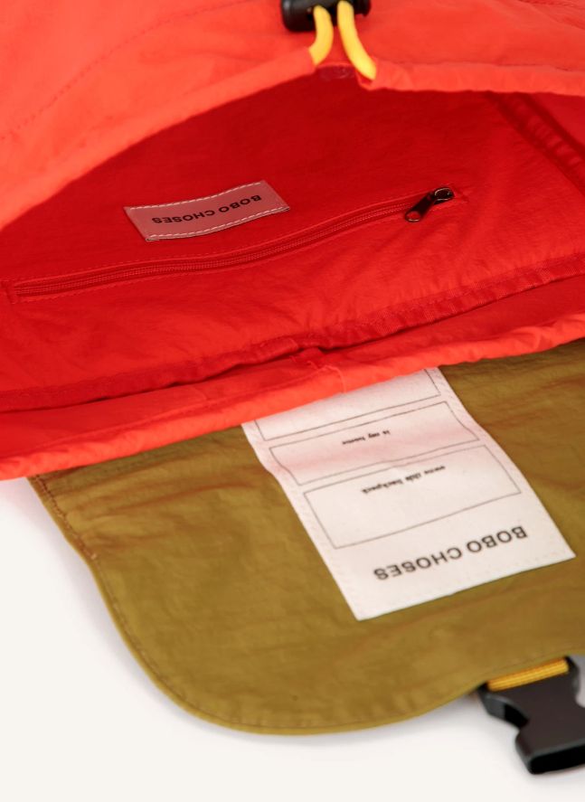 Sac à Dos Colorblock | Rouge