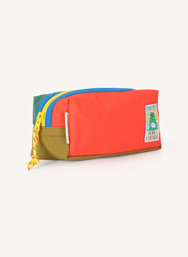 Trousse Colorblock | Rouge