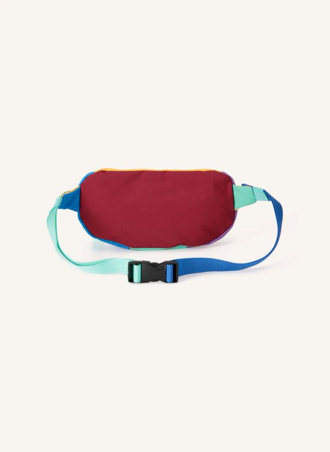 Sac Banane Colorblock | Rouge