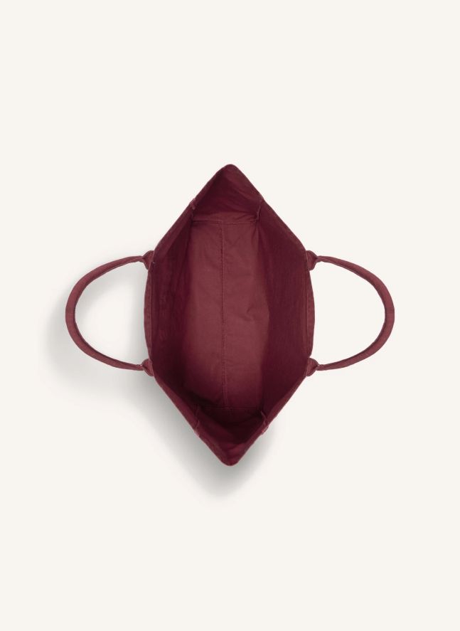 Cabas Leo Canvas | Bordeaux