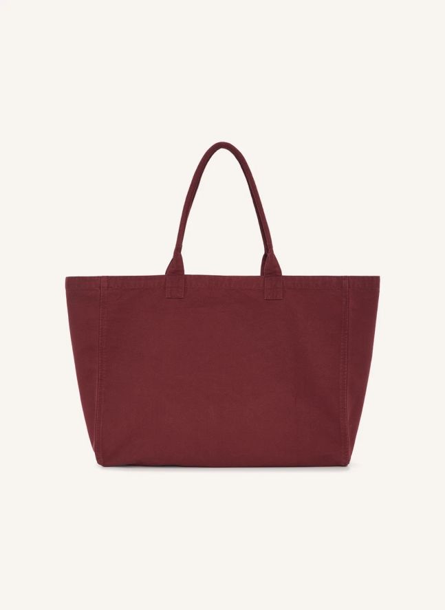 Cabas Leo Canvas | Bordeaux