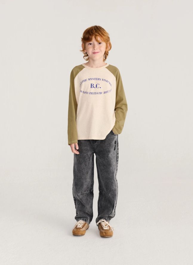 T-shirt Baseball B.C. | Beige