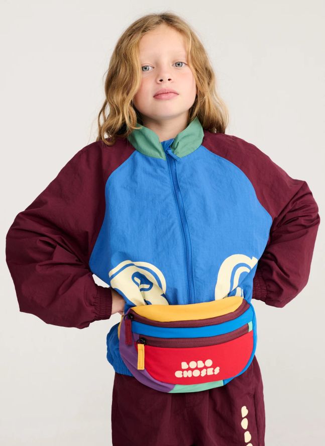 Sac Banane Colorblock | Rouge