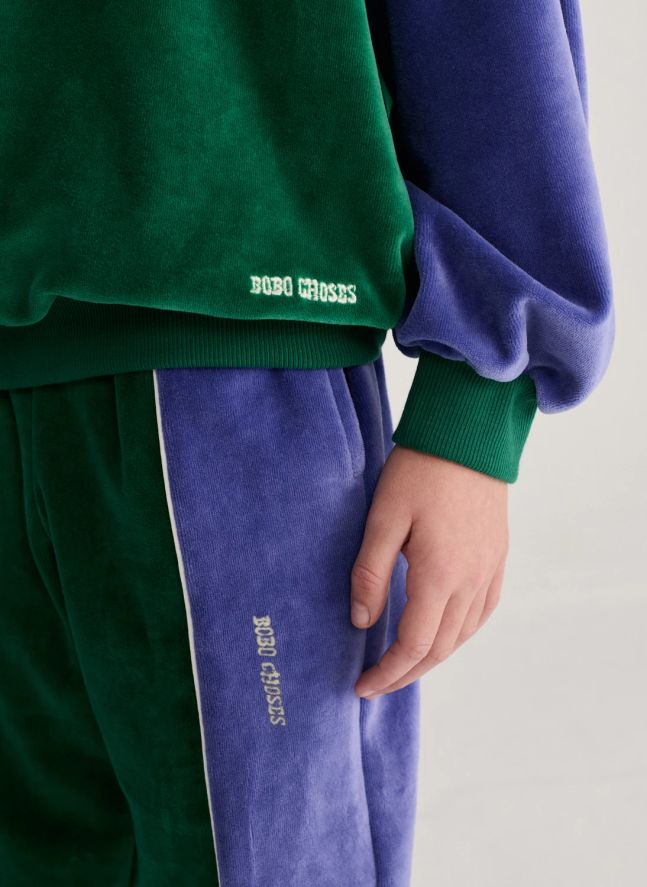 Sweat Colorblock Eponge | Vert