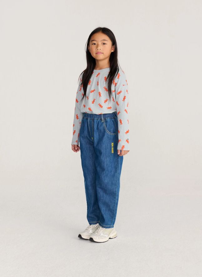 Jean Bobo Choses Coton Bio | Bleu