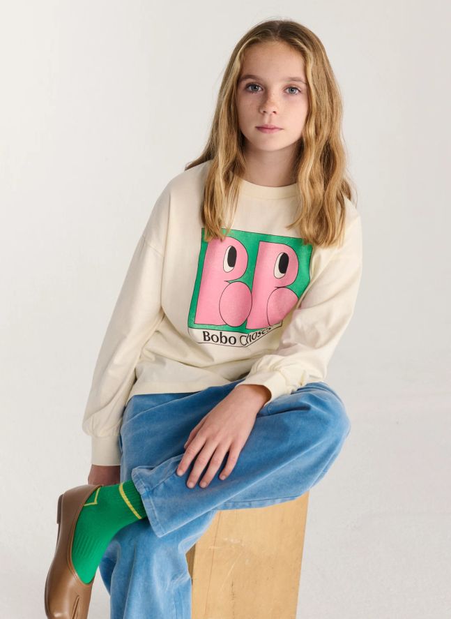 T-shirt Bobo Coton Bio | Rose pâle