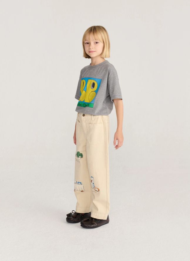 Pantalon Fantômes Twill Coton Bio | Ecru