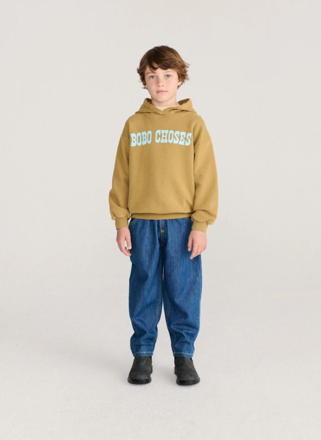 Sweat Capuche Bobo Choses Coton Bio | Kaki