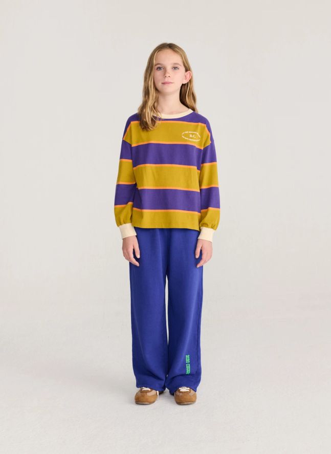 Jogger Ample Bobo Choses Coton Bio | Bleu marine