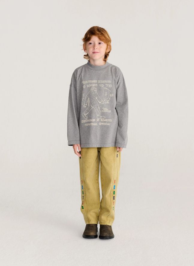 T-shirt Yéti | Gris chiné