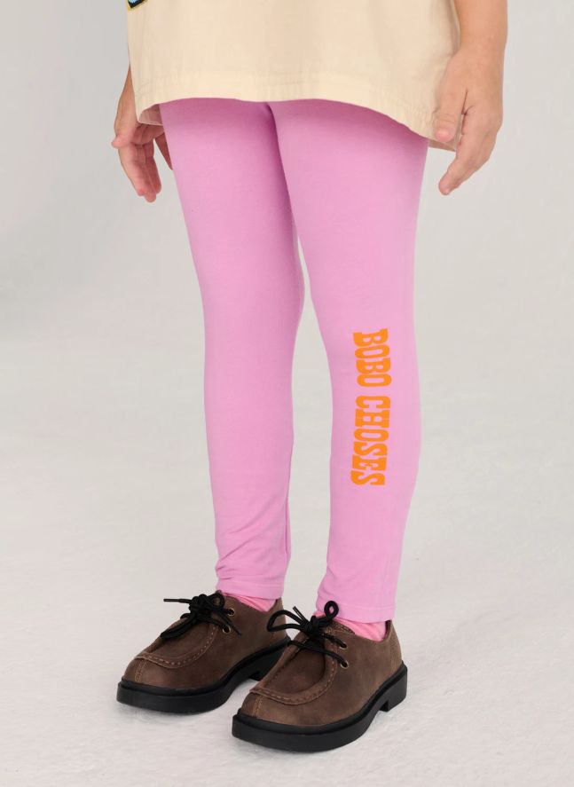 Legging Bobo Choses Coton Bio | Rose