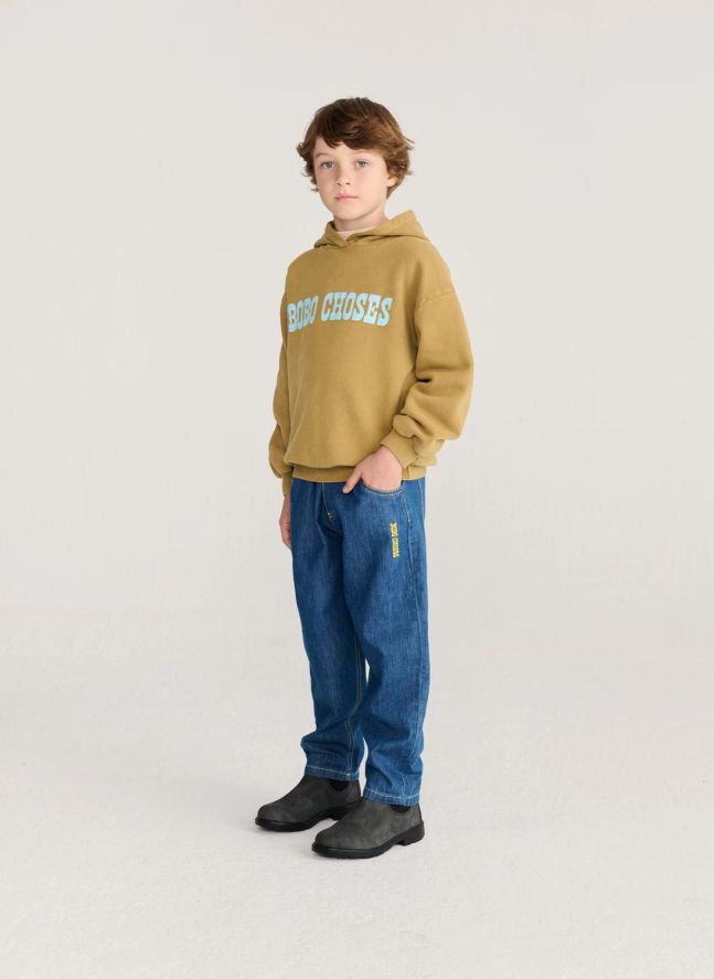 Jean Bobo Choses Coton Bio | Bleu
