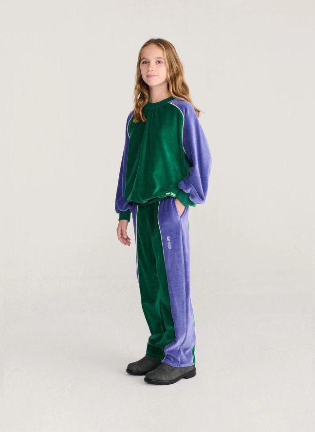 Sweat Colorblock Eponge | Vert