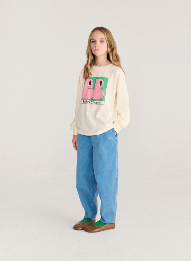 T-shirt Bobo Coton Bio | Rose pâle