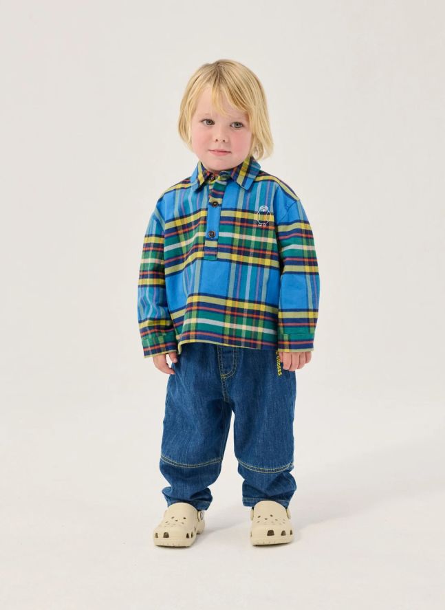 Chemise Carreaux | Bleu