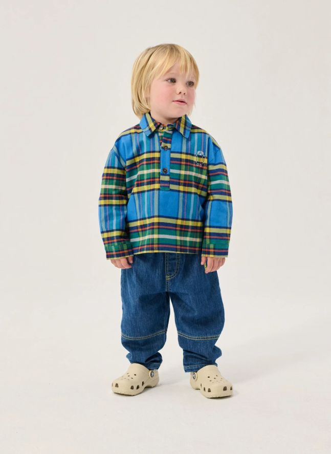 Chemise Carreaux | Bleu