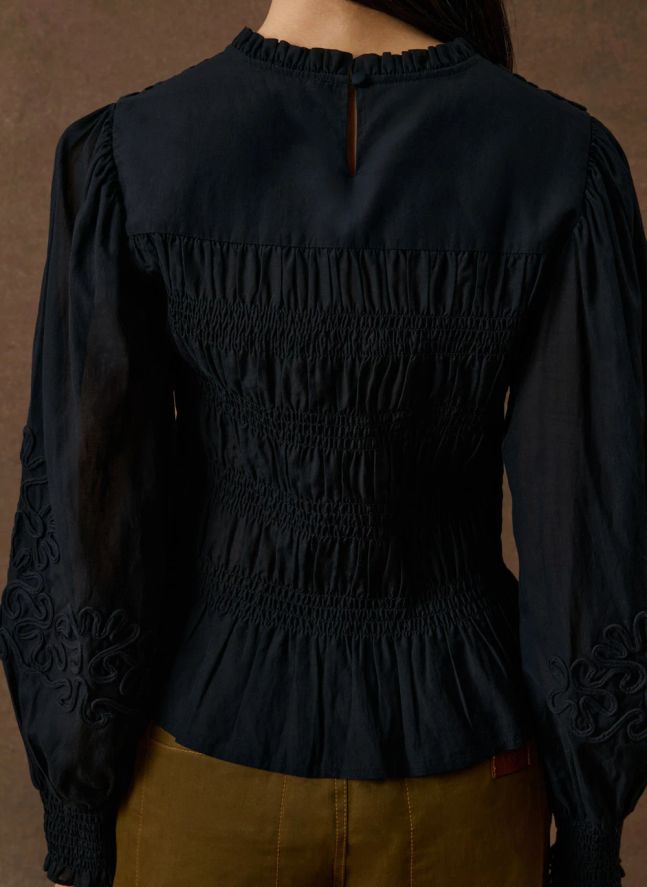 Blouse Haydee Coton | Noir