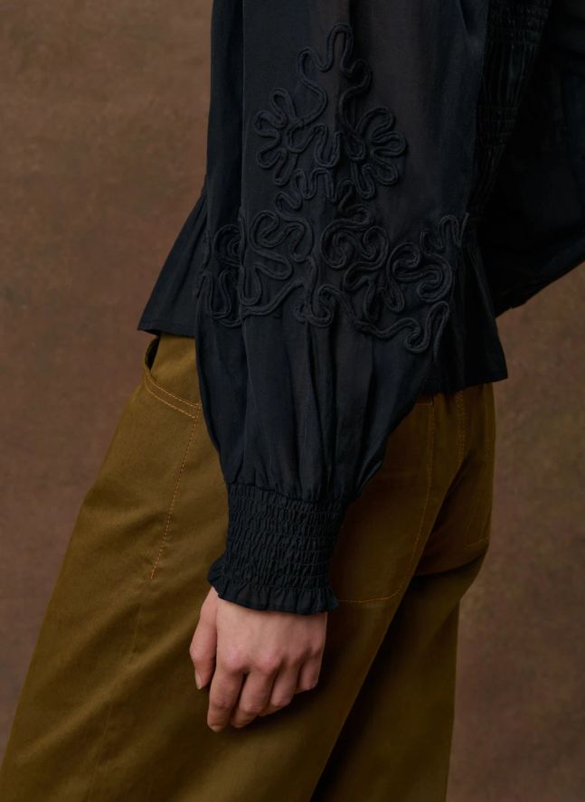 Blouse Haydee Coton | Noir