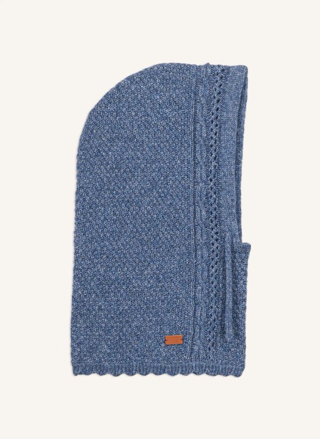 Cagoule Abinou Laine | Bleu