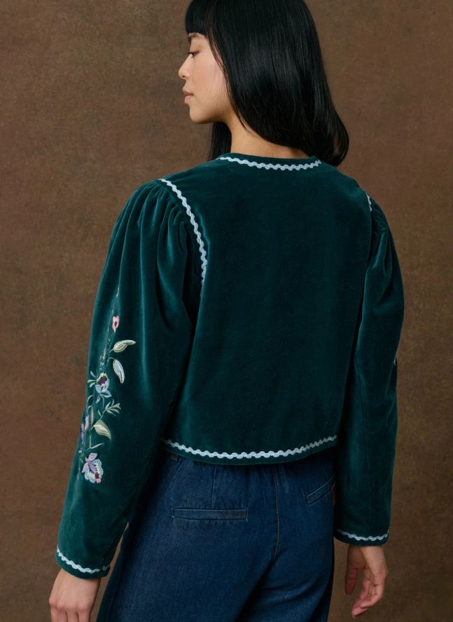 Veste Dora Coton | Vert forêt