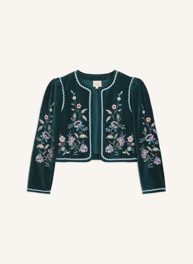 Veste Dora Coton | Vert forêt