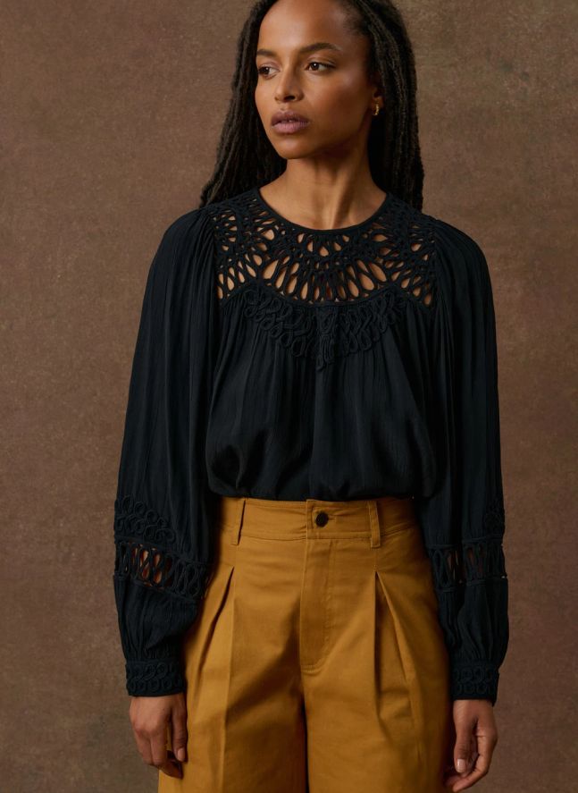 Blouse Riya | Noir