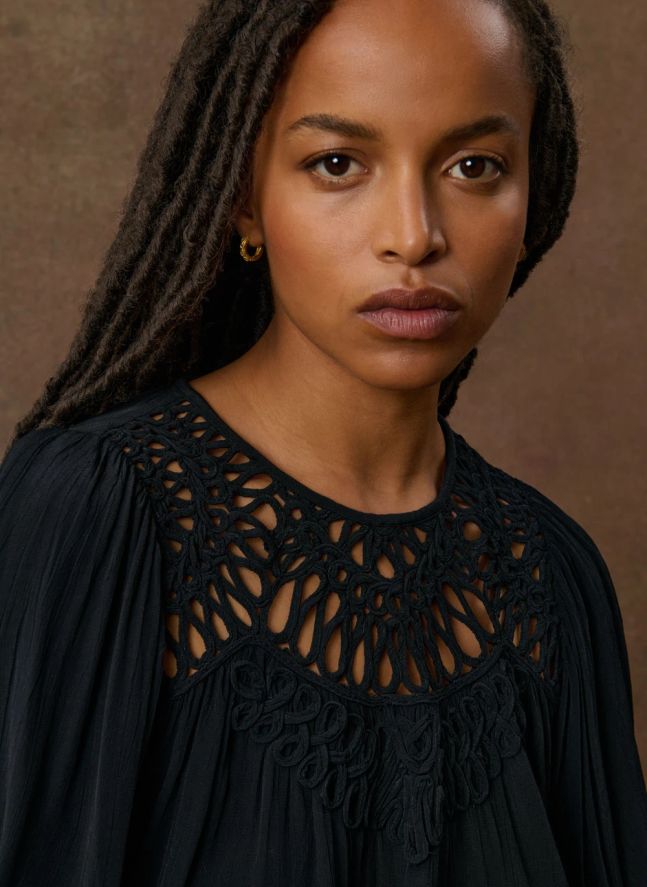 Blouse Riya | Noir