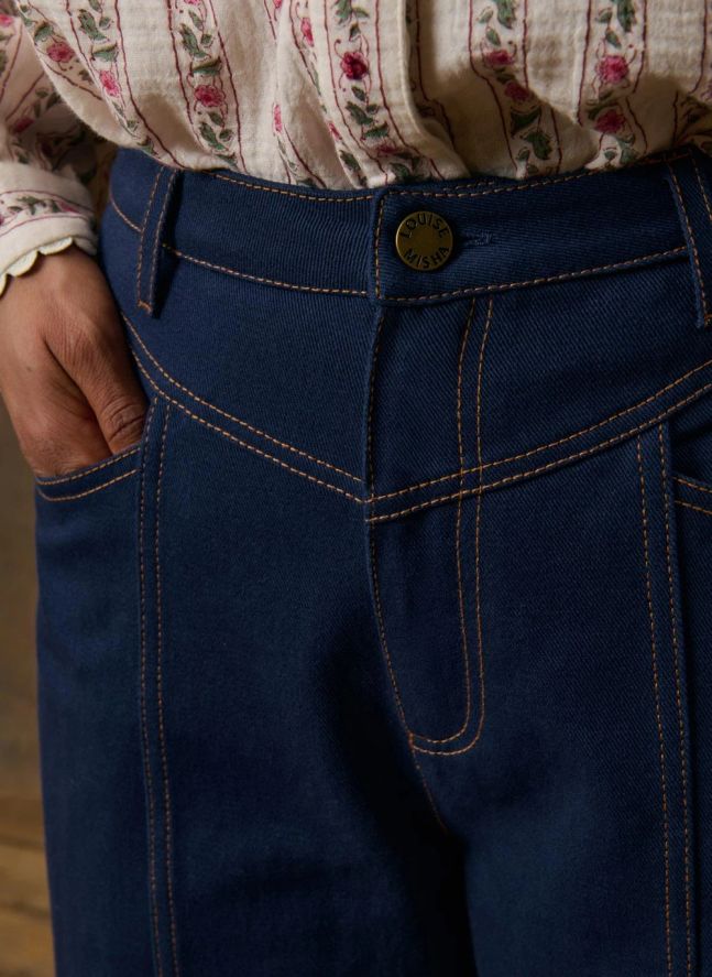 Pantalon Almoso Coton | Bleu marine