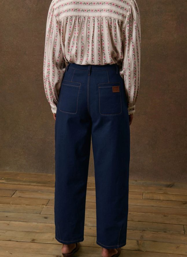 Pantalon Almoso Coton | Bleu marine