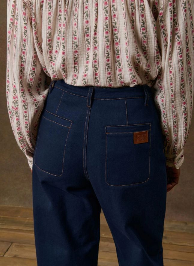 Pantalon Almoso Coton | Bleu marine