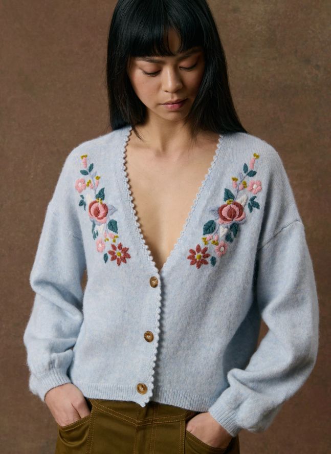 Cardigan Lunami Laine | Nuage