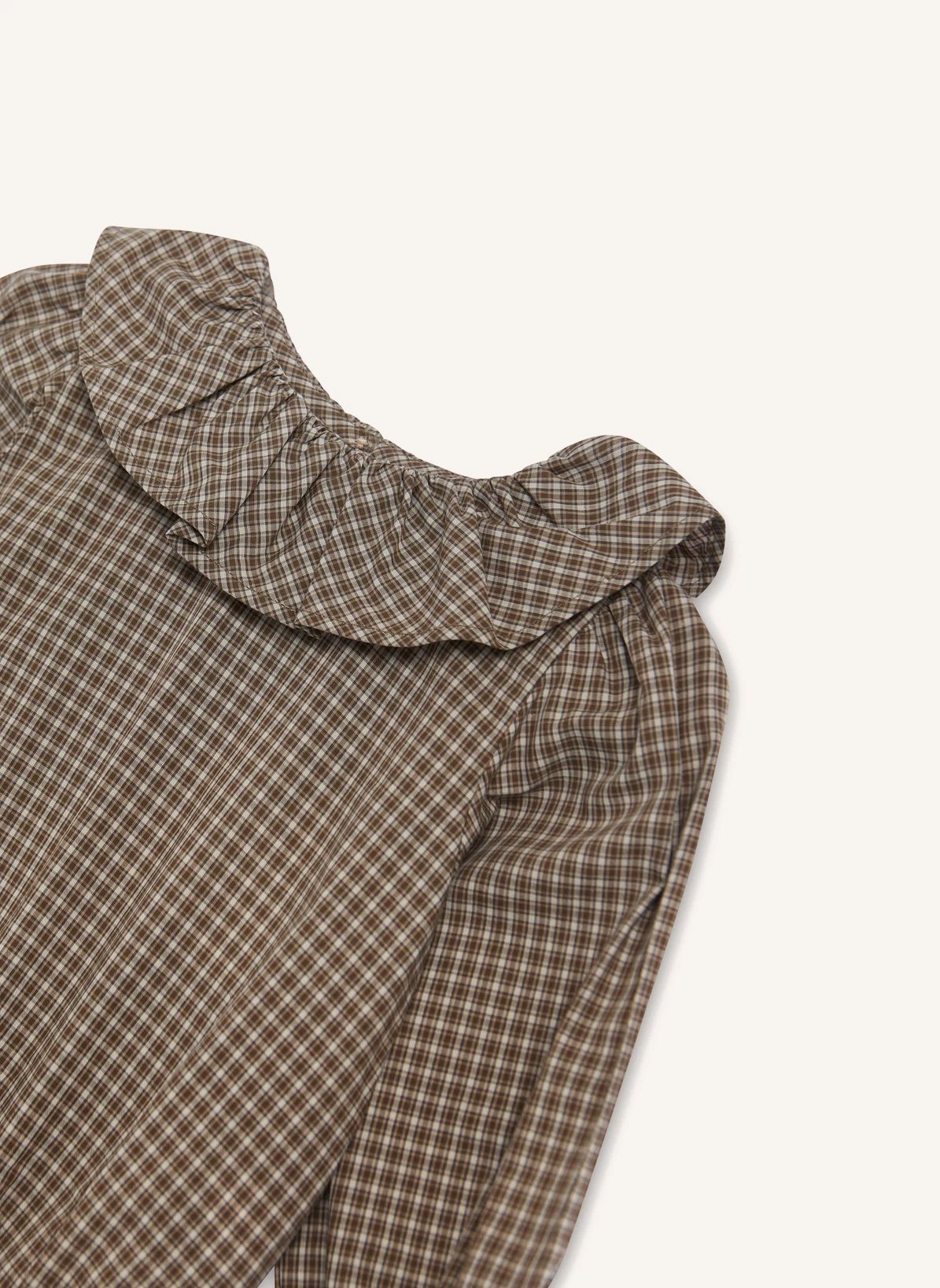 Body Wander Carreaux | Marron- Image produit n°4